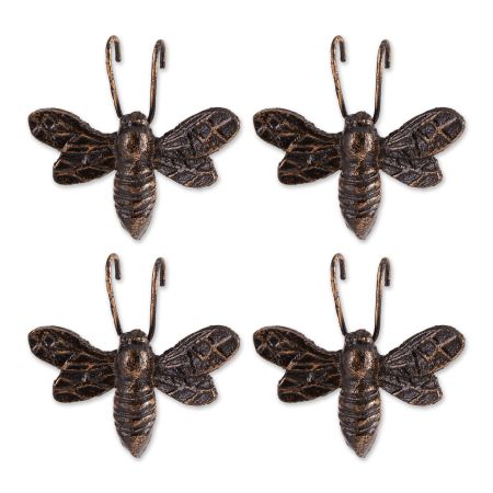 BEE CAST IRON POT HANGER SET OF 4
