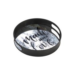 12" SUMMERVILLE MADE WITH LOVE MIRROR TRAY